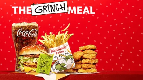 McDonald's launches the exclusive Grinch menu, this is everything you